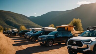 5 Orte in Deutschland, wo Dachzelt Camping erlaubt ist