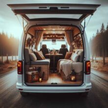 Innovativ Reisen: Die besten Camper Ausbau Module für 2024 [Bildinhalt mit KI erstellt]