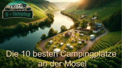 Die 10 besten Campingplätze an der Mosel