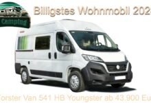 Billigstes Wohnmobil 2024