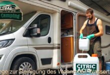 Ultimativer Guide: 8 Wege zur Reinigung des Wohnmobil-Wassertanks