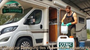 Ultimativer Guide: 8 Wege zur Reinigung des Wohnmobil-Wassertanks
