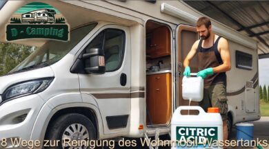 Ultimativer Guide: 8 Wege zur Reinigung des Wohnmobil-Wassertanks Ultimativer Guide: 8 Wege zur Reinigung des Wohnmobil-Wassertanks
