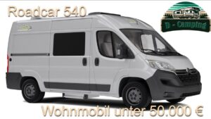 Günstigstes Wohnmobil unter 50.000€: Roadcar 540 im Test