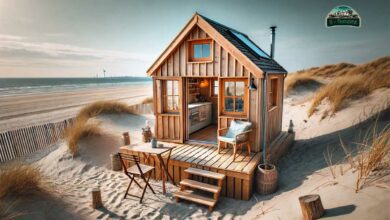 Tiny House Urlaub am Strand