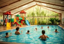 Campingplatz mit Indoor Spielplatz und Hallenbad in Europa