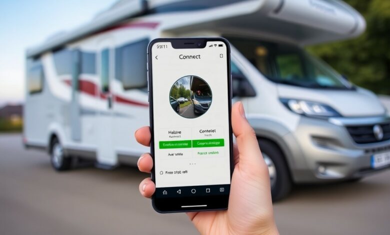 Hymer Connect App für Wohnmobile – Vorteile und Lösungen