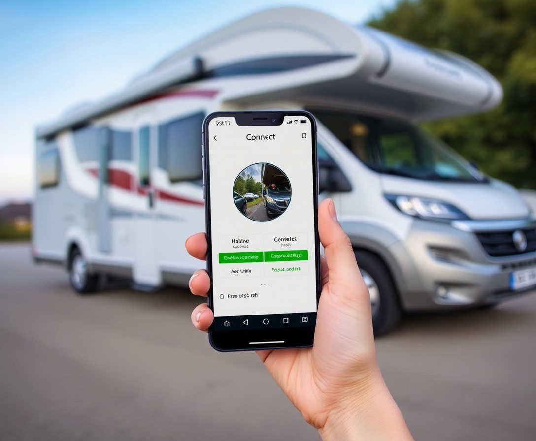 Hymer Connect App für Wohnmobile - Vorteile und Lösungen