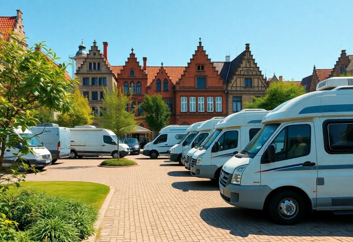 Wohnmobilstellplatz Brügge - Kampeerautoterrein Interparking