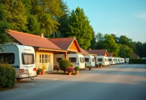 Jugendherberge bietet Caravan-Stellflächen in Teterow