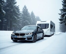 Gespannfahrten im Winter - Die besten Tipps für eine sichere Fahrt [Bildinhalt mit KI erstellt]