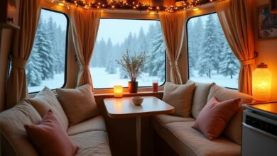 Die besten Wärmenden Tipps für gemütliches Wintercamping
