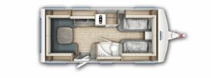 Wohnwagen Fendt Tendenza 515 SG: Komfort trifft Design