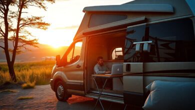Unterwegs arbeiten: Das Wohnmobil als Homeoffice