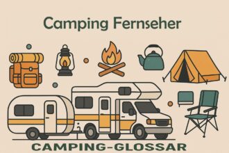Camping Fernseher Glossar [Bildinhalt mit KI erstellt]