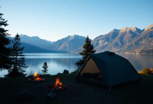 Camping am Comer See: Abenteuer in den italienischen Alpen