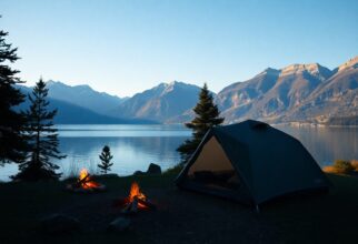 Camping am Comer See: Abenteuer in den italienischen Alpen