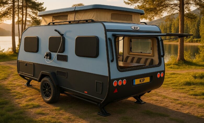 Kip Vision Outback kompakter Wohnwagen im Test