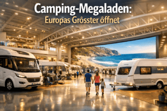 Camping-Megaladen: Europas Größter öffnet